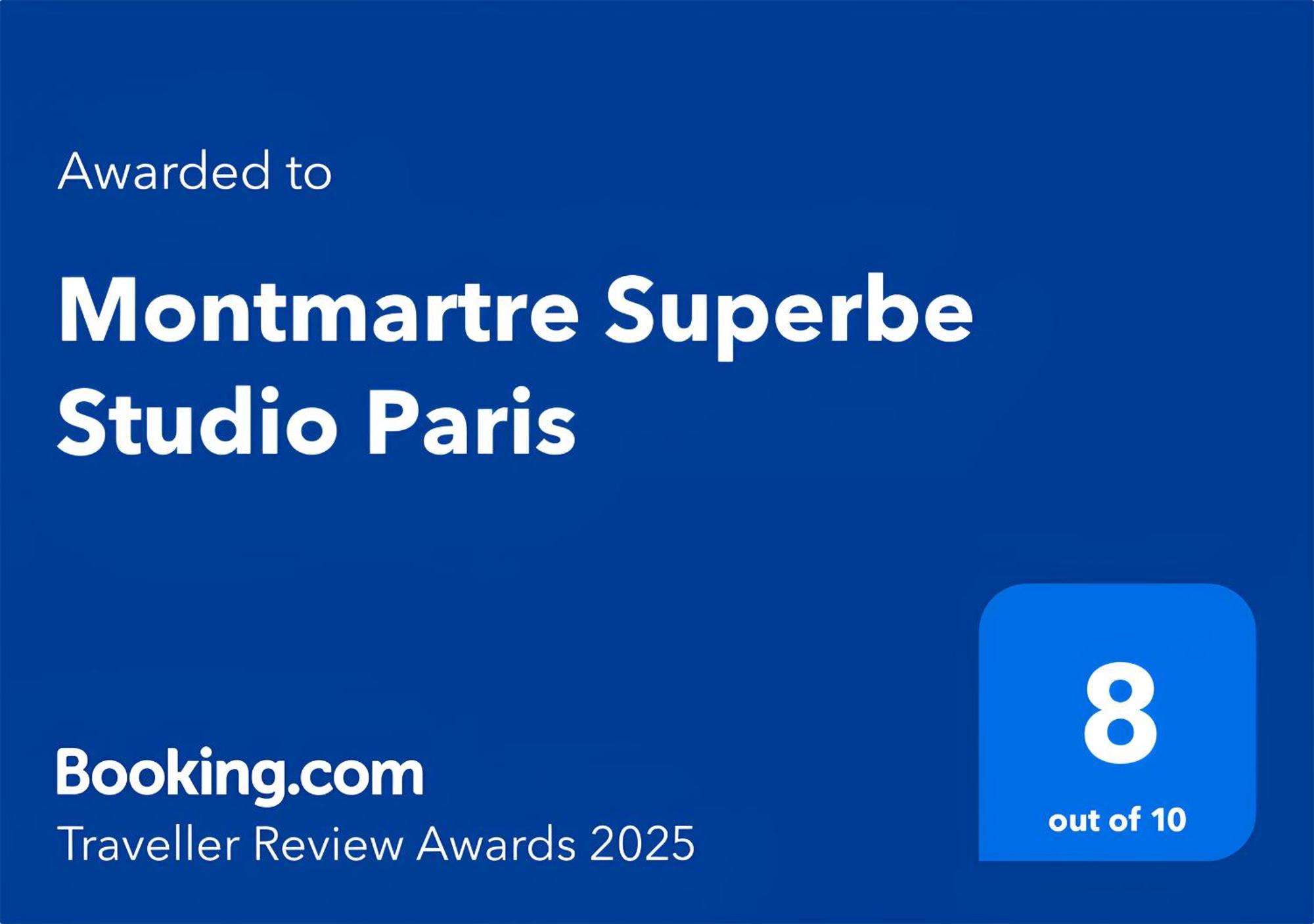 Montmartre Superbe Studio Paris Free Netflix Eksteriør bilde