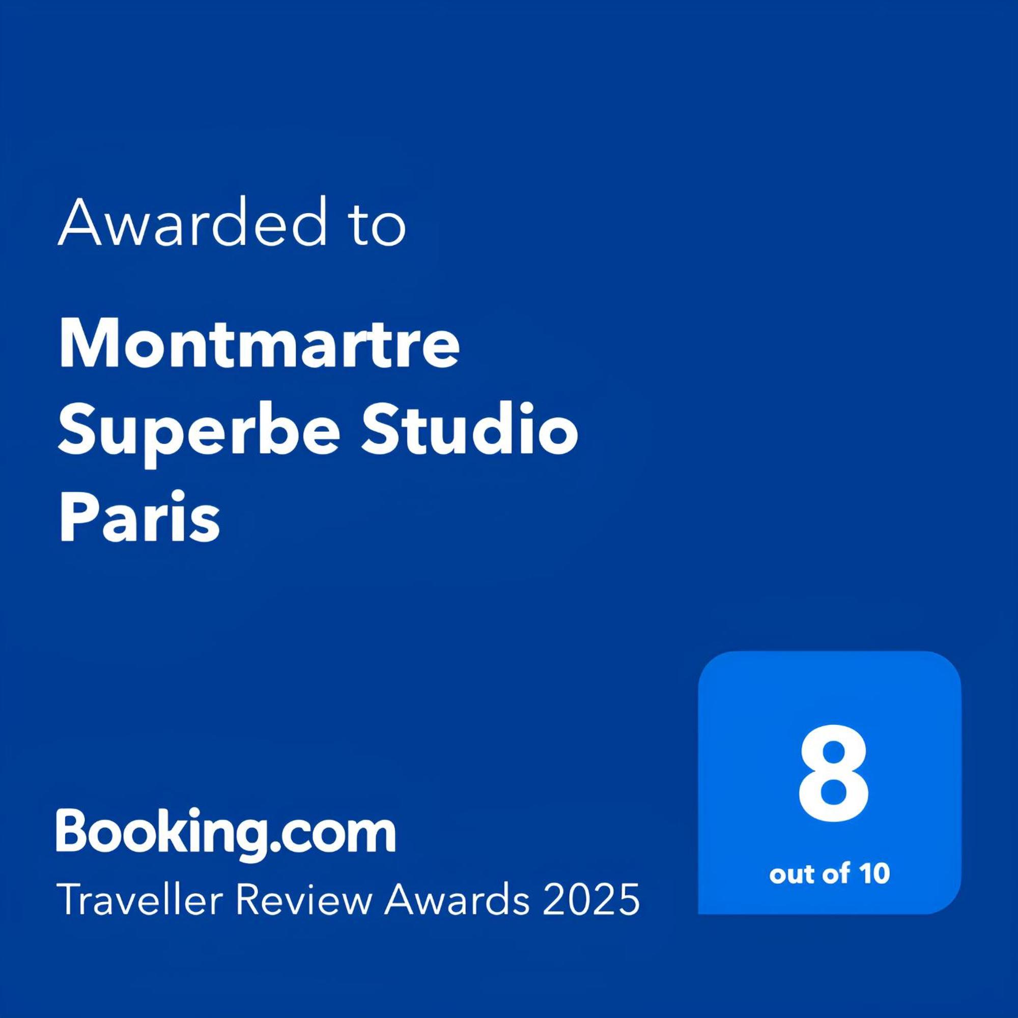 Montmartre Superbe Studio Paris Free Netflix Eksteriør bilde